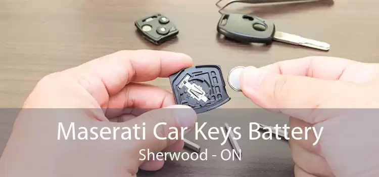 Maserati Car Keys Battery Sherwood - ON