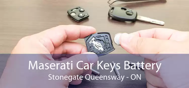 Maserati Car Keys Battery Stonegate Queensway - ON