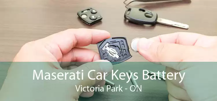 Maserati Car Keys Battery Victoria Park - ON
