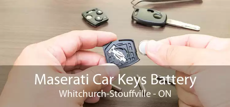 Maserati Car Keys Battery Whitchurch-Stouffville - ON