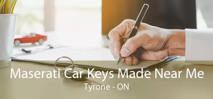 Maserati Car Keys Made Near Me Tyrone - ON