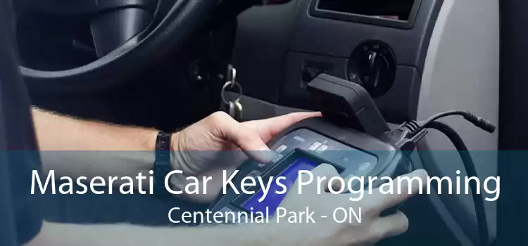 Maserati Car Keys Programming Centennial Park - ON