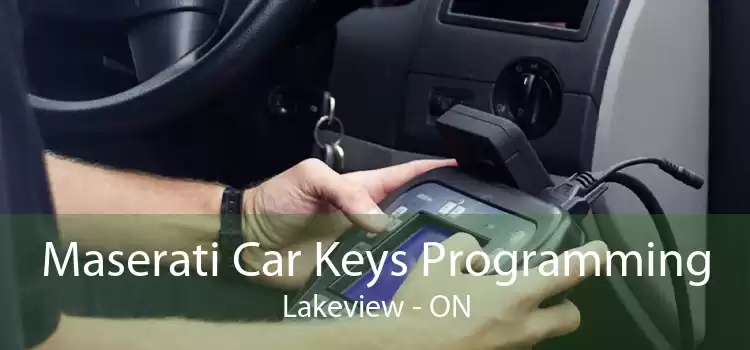 Maserati Car Keys Programming Lakeview - ON