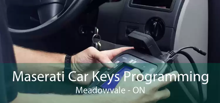 Maserati Car Keys Programming Meadowvale - ON