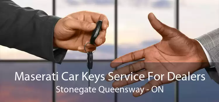 Maserati Car Keys Service For Dealers Stonegate Queensway - ON
