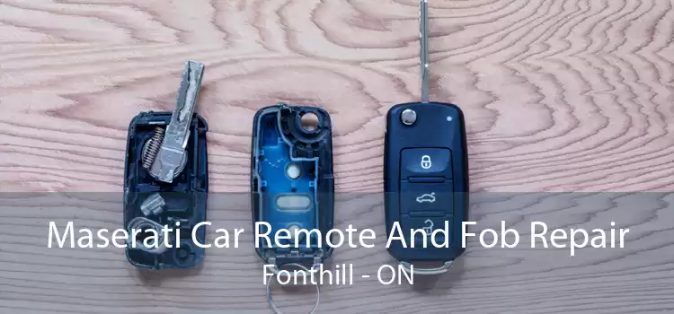 Maserati Car Remote And Fob Repair Fonthill - ON