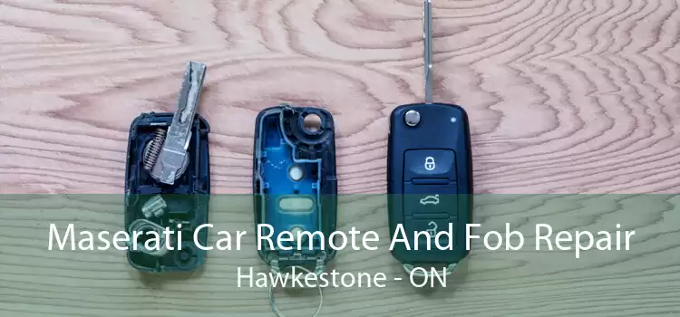 Maserati Car Remote And Fob Repair Hawkestone - ON
