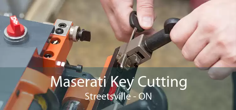 Maserati Key Cutting Streetsville - ON