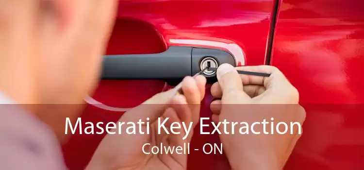 Maserati Key Extraction Colwell - ON