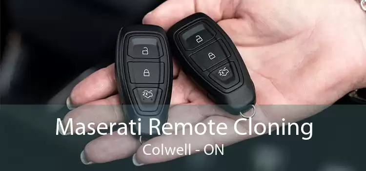 Maserati Remote Cloning Colwell - ON