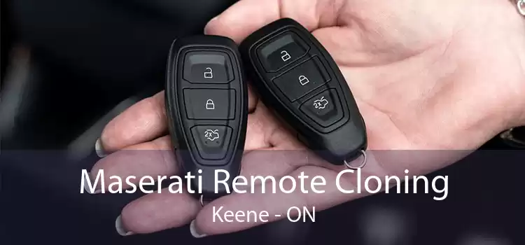 Maserati Remote Cloning Keene - ON