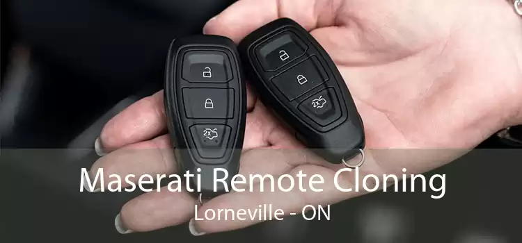 Maserati Remote Cloning Lorneville - ON