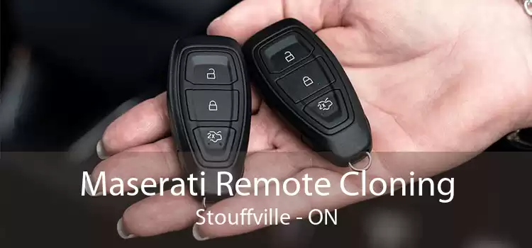 Maserati Remote Cloning Stouffville - ON