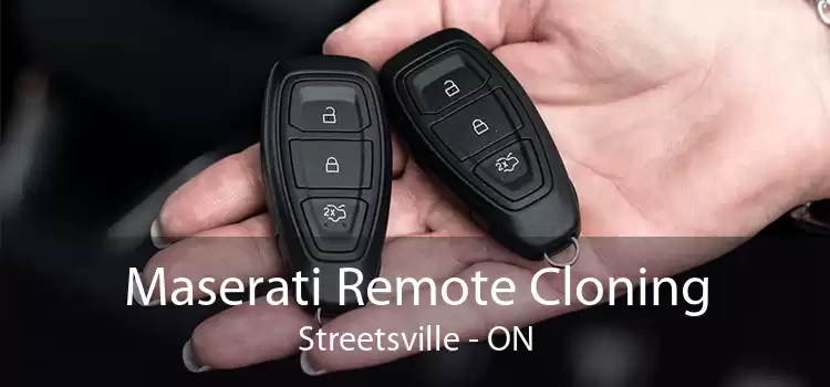 Maserati Remote Cloning Streetsville - ON