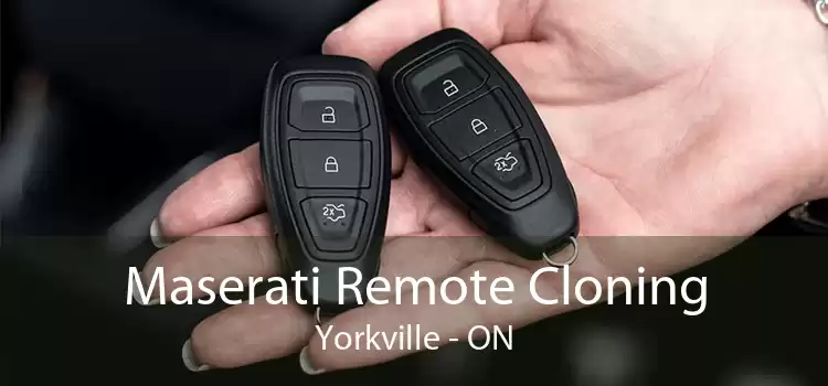 Maserati Remote Cloning Yorkville - ON