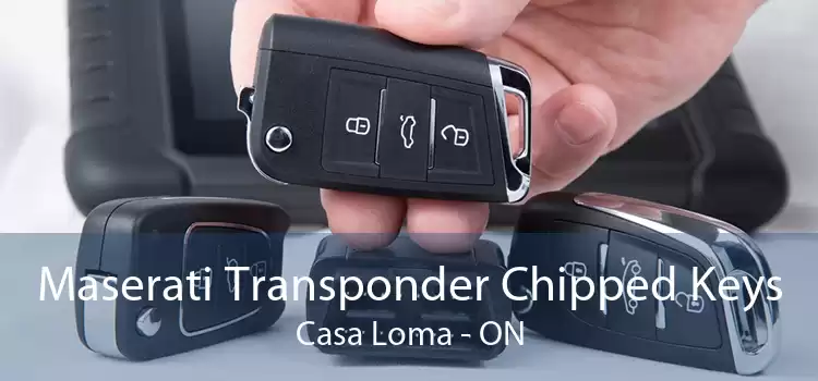 Maserati Transponder Chipped Keys Casa Loma - ON