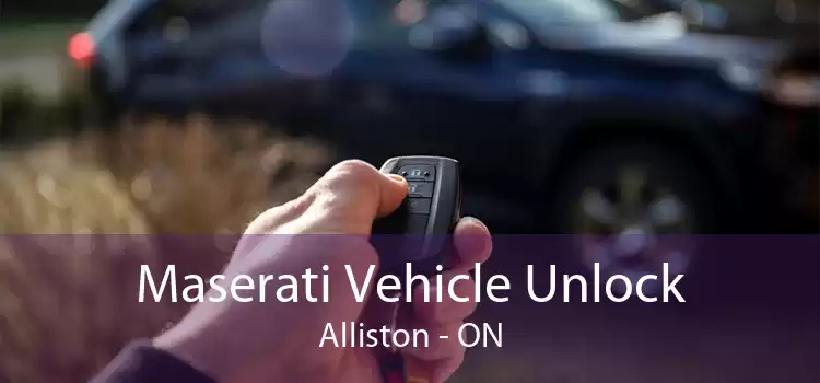 Maserati Vehicle Unlock Alliston - ON