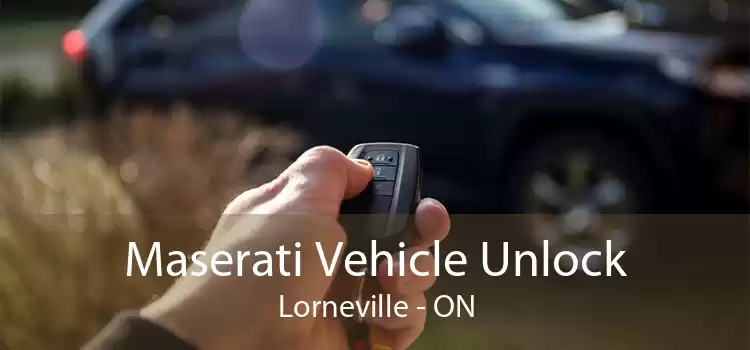 Maserati Vehicle Unlock Lorneville - ON