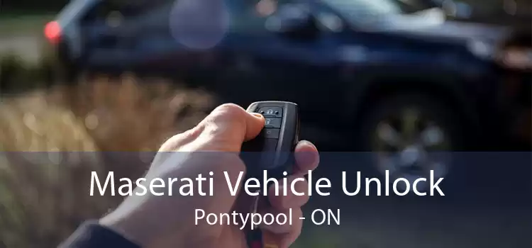 Maserati Vehicle Unlock Pontypool - ON