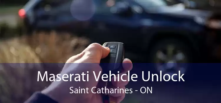 Maserati Vehicle Unlock Saint Catharines - ON