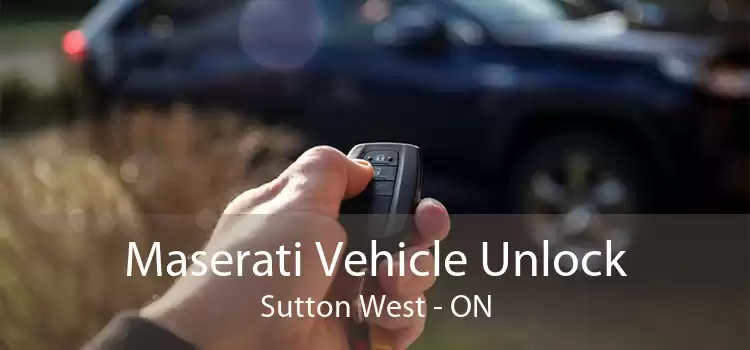 Maserati Vehicle Unlock Sutton West - ON