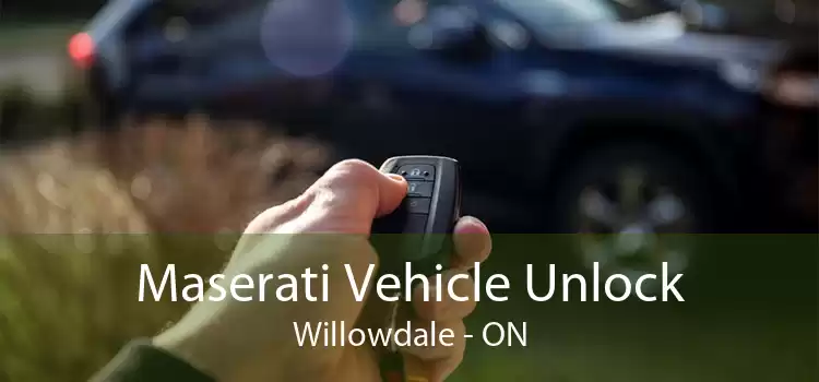 Maserati Vehicle Unlock Willowdale - ON