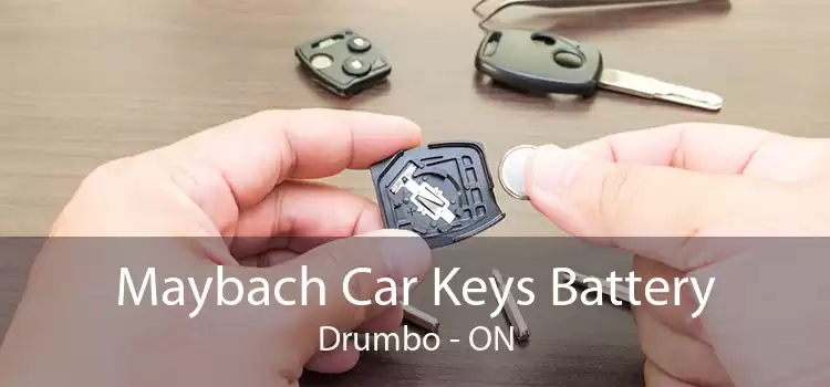 Maybach Car Keys Battery Drumbo - ON