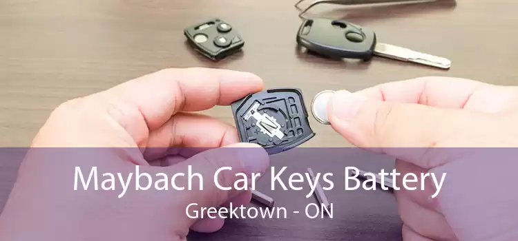 Maybach Car Keys Battery Greektown - ON
