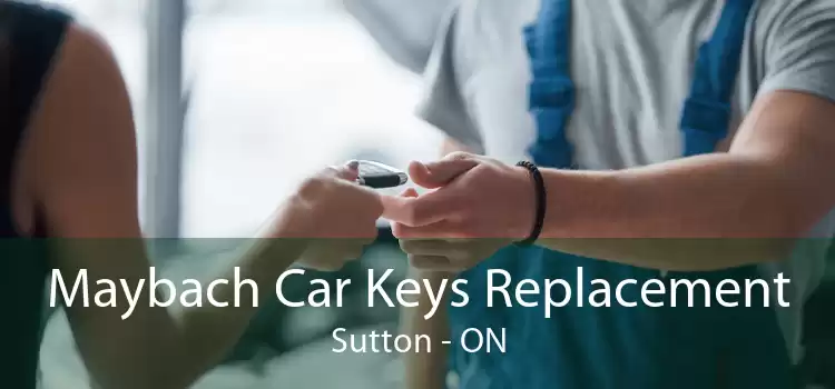 Maybach Car Keys Replacement Sutton - ON
