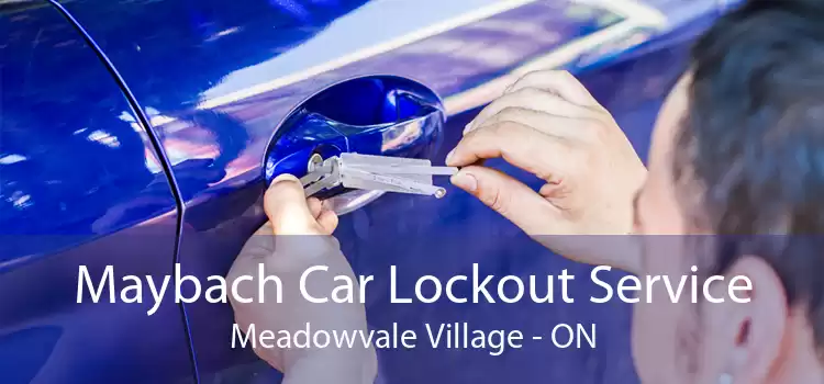 Maybach Car Lockout Service Meadowvale Village - ON