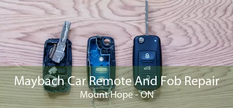 Maybach Car Remote And Fob Repair Mount Hope - ON