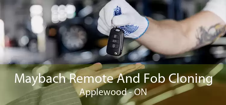 Maybach Remote And Fob Cloning Applewood - ON