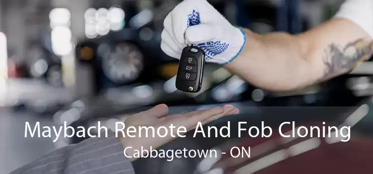 Maybach Remote And Fob Cloning Cabbagetown - ON