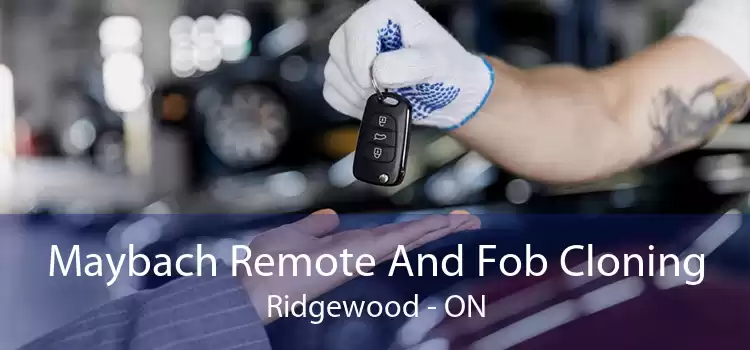 Maybach Remote And Fob Cloning Ridgewood - ON