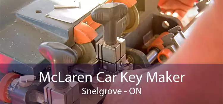McLaren Car Key Maker Snelgrove - ON