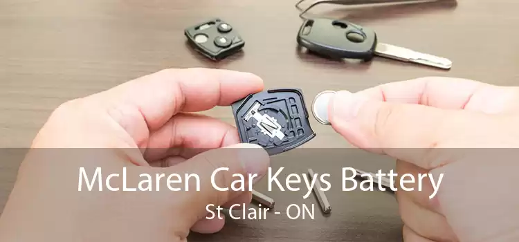 McLaren Car Keys Battery St Clair - ON
