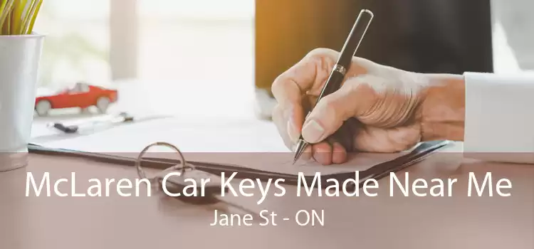 McLaren Car Keys Made Near Me Jane St - ON