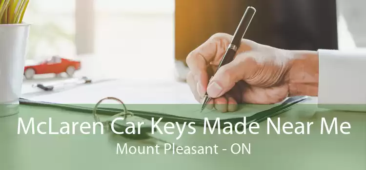 McLaren Car Keys Made Near Me Mount Pleasant - ON