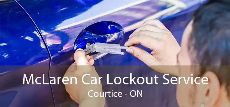 McLaren Car Lockout Service Courtice - ON