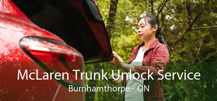 McLaren Trunk Unlock Service Burnhamthorpe - ON