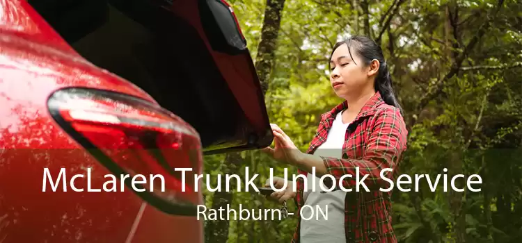 McLaren Trunk Unlock Service Rathburn - ON