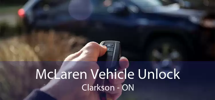 McLaren Vehicle Unlock Clarkson - ON