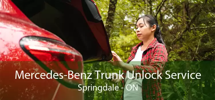 Mercedes-Benz Trunk Unlock Service Springdale - ON