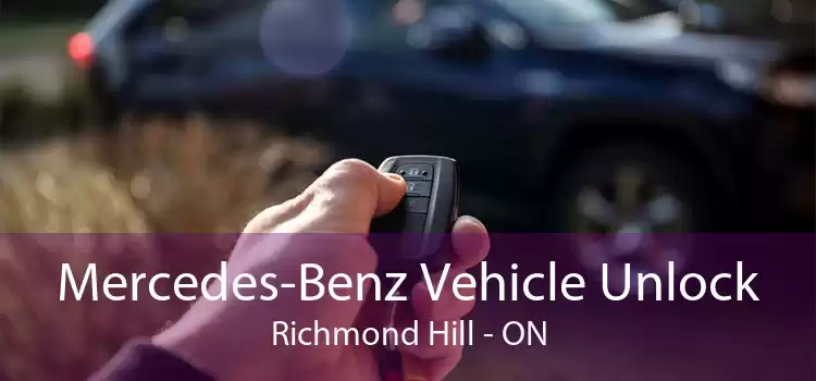Mercedes-Benz Vehicle Unlock Richmond Hill - ON
