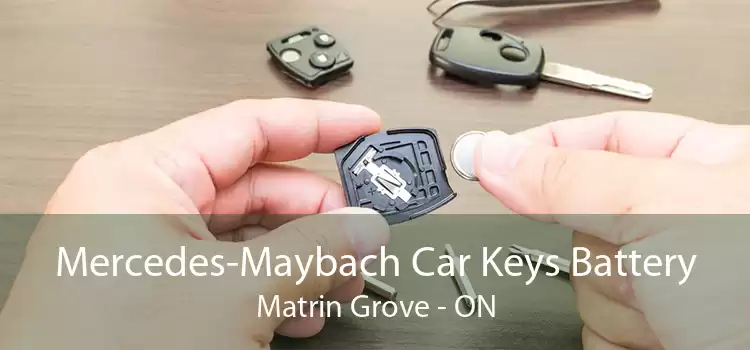 Mercedes-Maybach Car Keys Battery Matrin Grove - ON