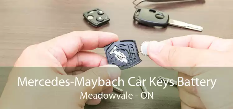 Mercedes-Maybach Car Keys Battery Meadowvale - ON