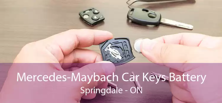 Mercedes-Maybach Car Keys Battery Springdale - ON