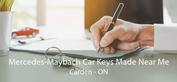 Mercedes-Maybach Car Keys Made Near Me Carden - ON