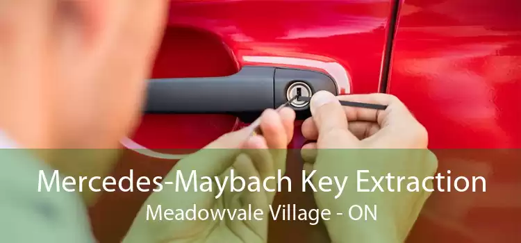 Mercedes-Maybach Key Extraction Meadowvale Village - ON
