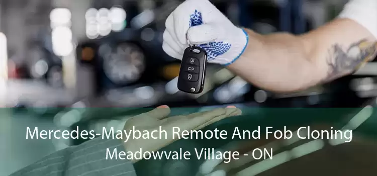 Mercedes-Maybach Remote And Fob Cloning Meadowvale Village - ON